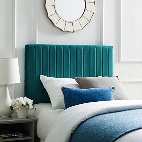 Modway Teal High Performance Velvet Headboard