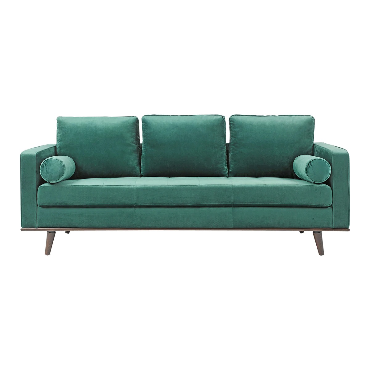 Coimbra 3 seater upholstered velvet sofa