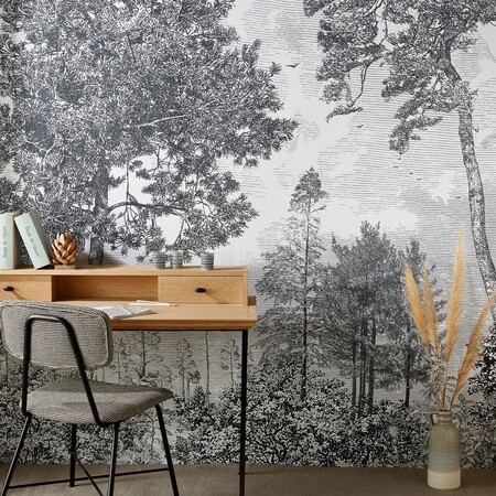 Woven Wallpaper With Tree Pattern 240x300 1000 8 15 201407 1