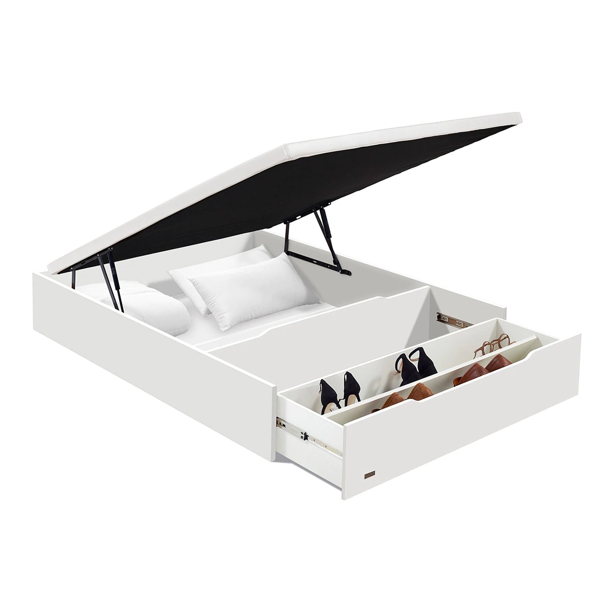 FLEX Folding sofa with Flex shoe rack