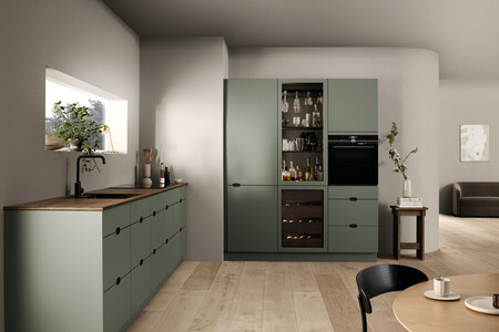 Kvik Kitchen Ombra Green Halftotal