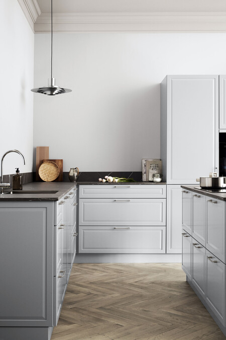 Kvik Kitchen Pavia Pure Gray Half Total