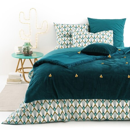 Velvet quilt