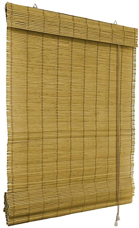 Victoria M. - Bamboo Blind for Interiors, Color brown, size: 60 x 160 cm