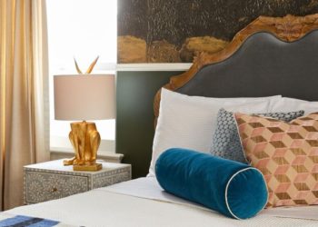 bedroom and home office, a very elegant and functional two in one