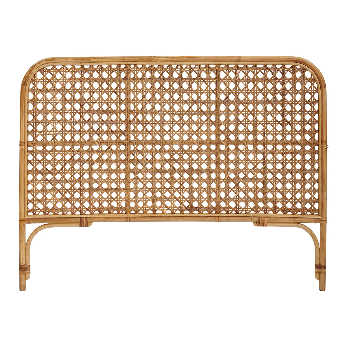 Rattan headboard