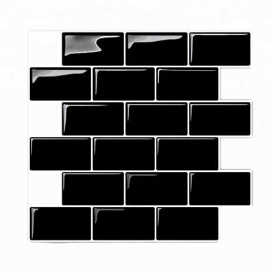 3D Brick Tile Adhesive Wall Waterproof Self-adhesive Bathroom Kitchen