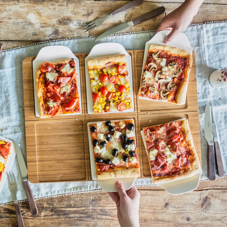 Rectangular Pizza Trays