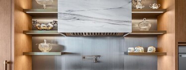 Trend alert: kitchen hoods are designed smooth or with a kitchen coating 