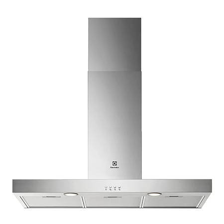 Extractor hood with discounts