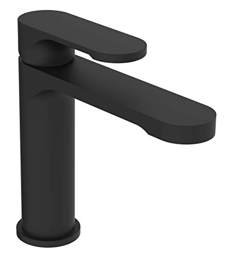 ANDEMEN 19B01HB- Bathroom basin mixer tap finished in matt black.  Honolulu Collection