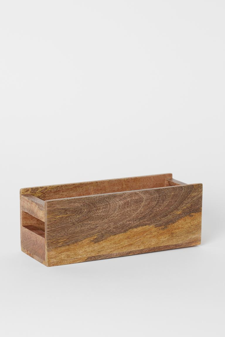 Wooden box for spices