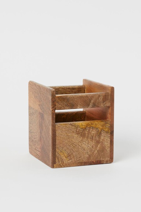 Wooden storage box