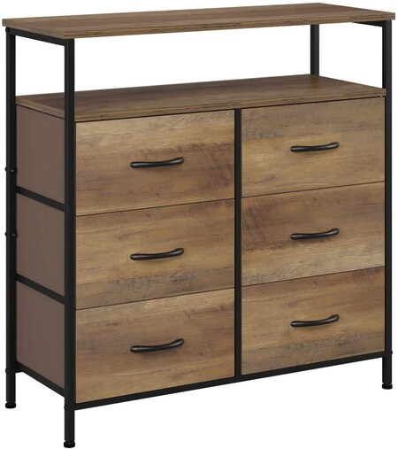 Chest of six drawers