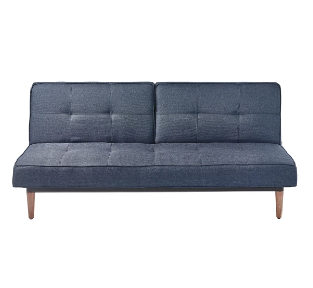 Hudson 3 Seater Upholstered Sofa Bed