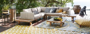 Eleven stylish rugs from Maisons du Monde for both indoor and outdoor use