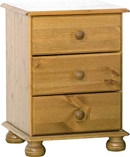 Dogar Altea Coffee table 3 drawers, Pine, Honey, 55x48x34 cm