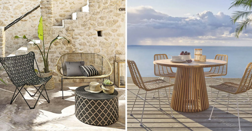 Maisons du Monde 2021 garden furniture