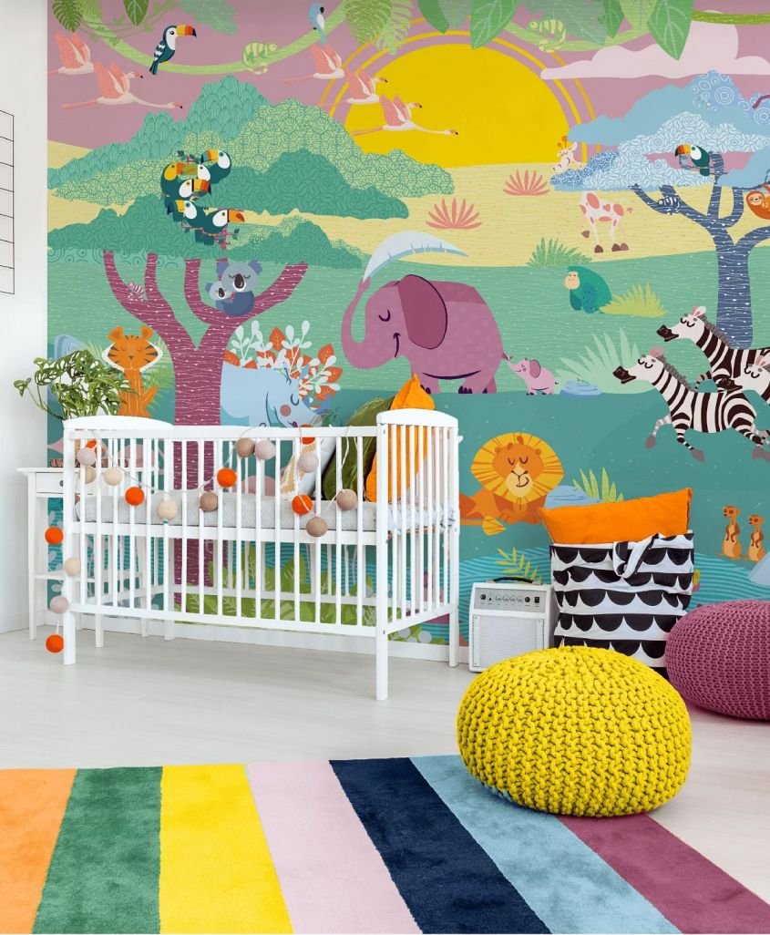 Baby Design Wallpaper wallpaper The garden of wonders