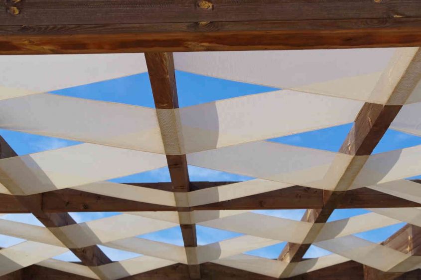 wooden pergola covers