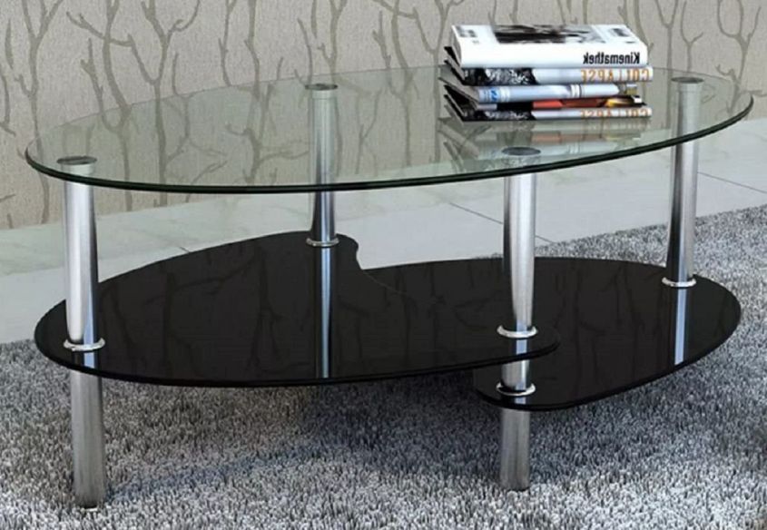 glass coffee table