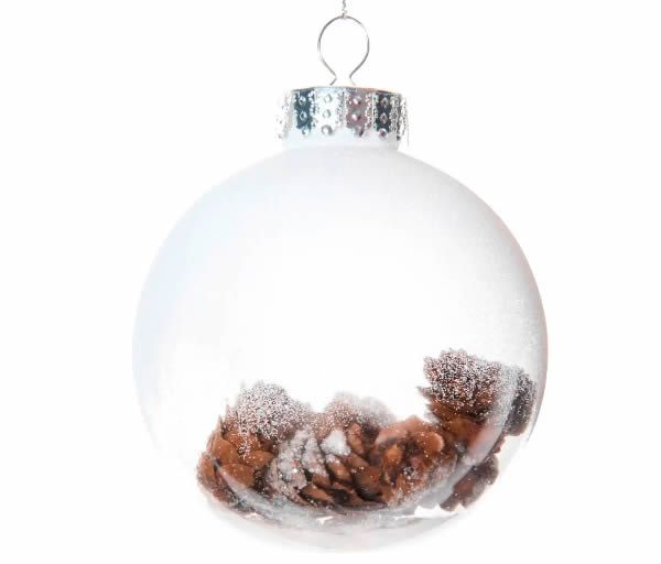 Glass Christmas bauble decorations Maisons du Monde