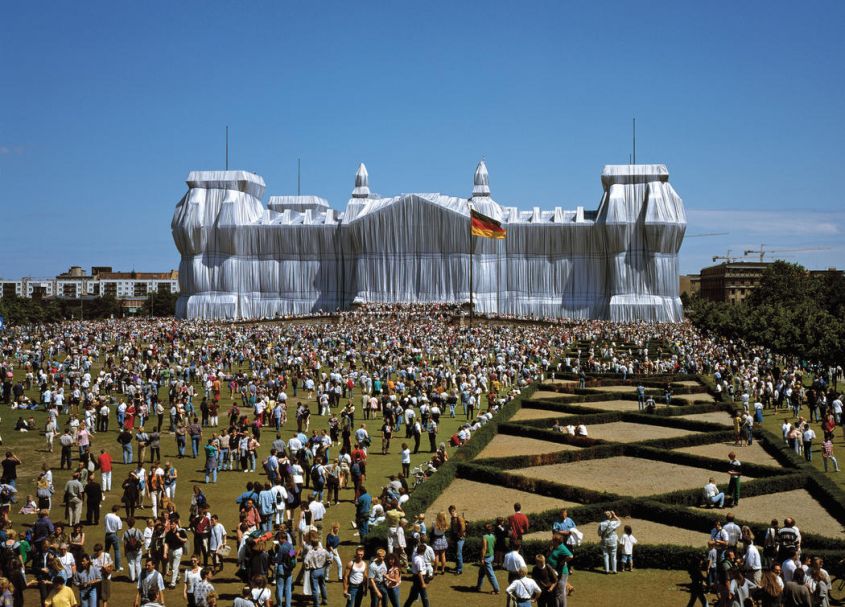 Christo on the Berlin Reichstag