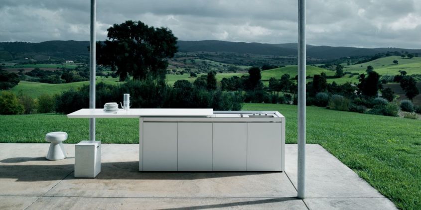 boffi steel outdoor kitchens