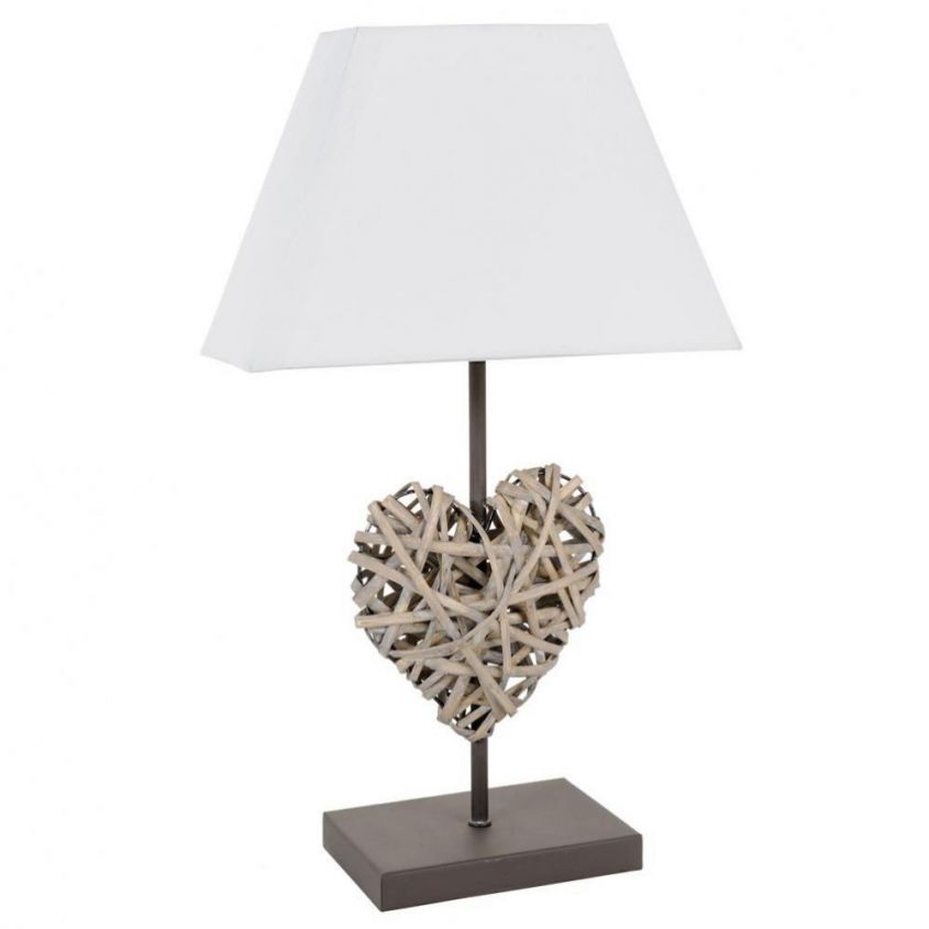 maisons du monde bedside lamp with heart