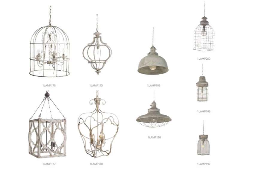 La Fabbrica del Verde summer catalog 2018 chandeliers