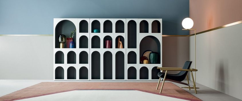 Bonaldo from tables to beds the 2018 bookcase collection