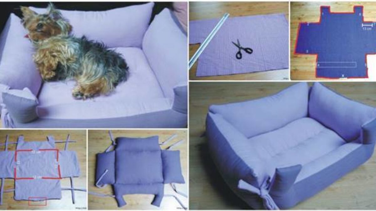 How to make a DIY dog pillow