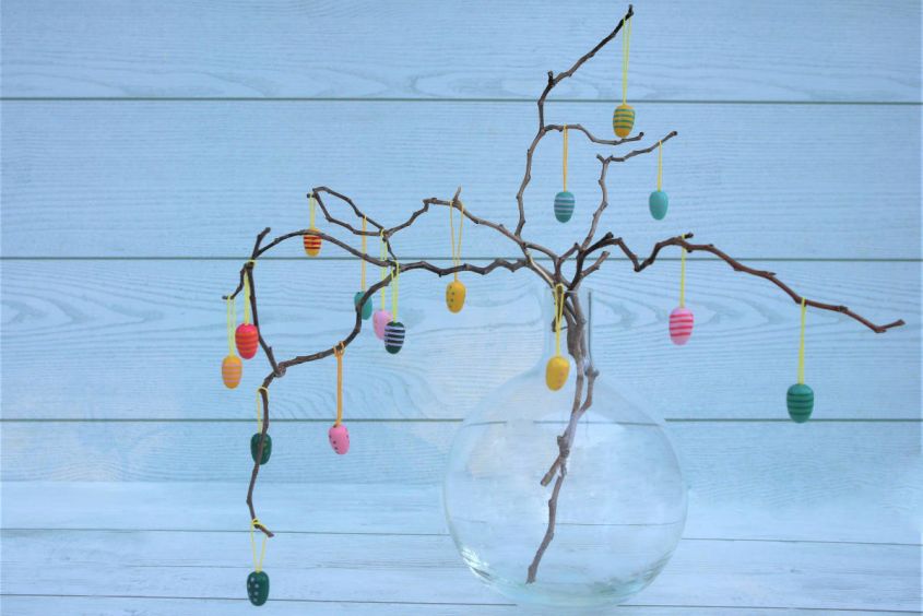 diy easter tree