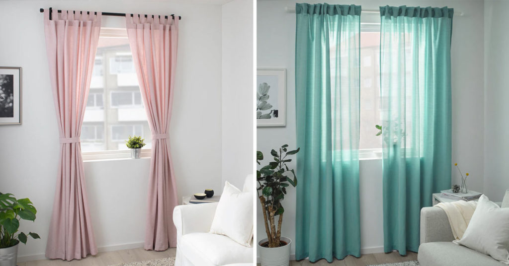 IKEA spring curtains