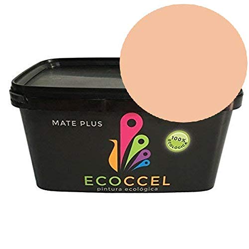 Paint, wall paint, interior wall paint, color paint, white paint, exterior paint, ECOLOGICAL paint, ECOCCEL 4LT (4 Lt, Salmon S 1020-Y50R)