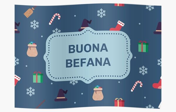 Funny greeting cards for the Befana