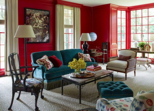 living room-cherry-colored-walls-16