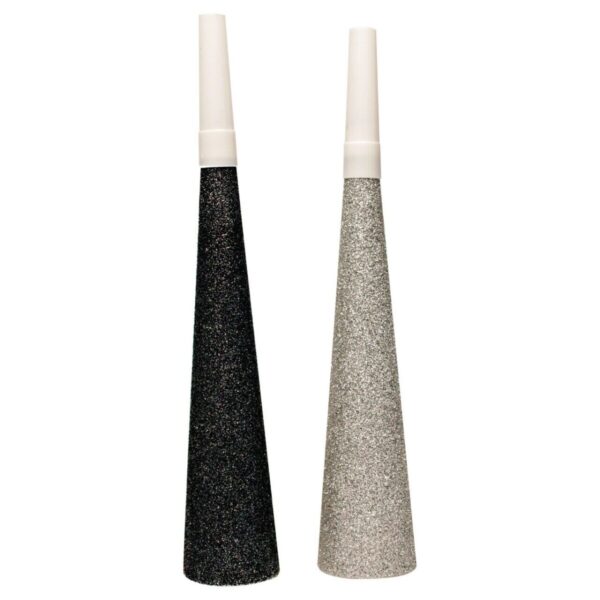 decorations-new year-trumpets-glitter