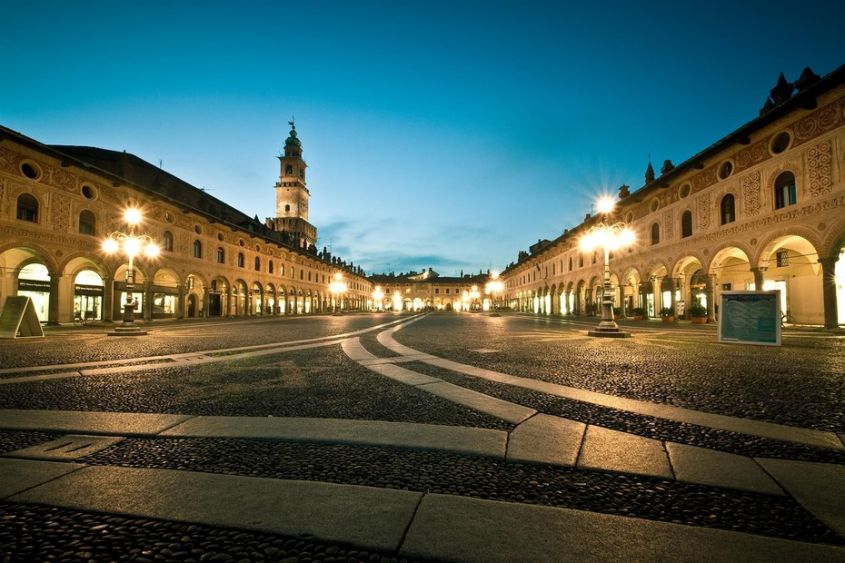 Piazza Ducale in Vigevano