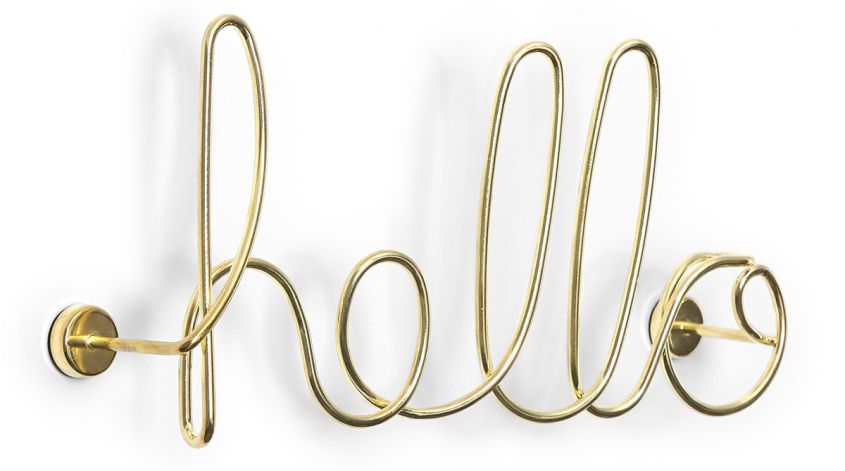 Hello coat hanger by Umbra Design