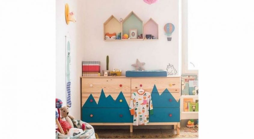 Tarva chest of drawers for children