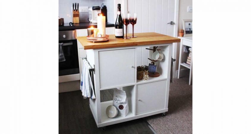 Kallax kitchen island