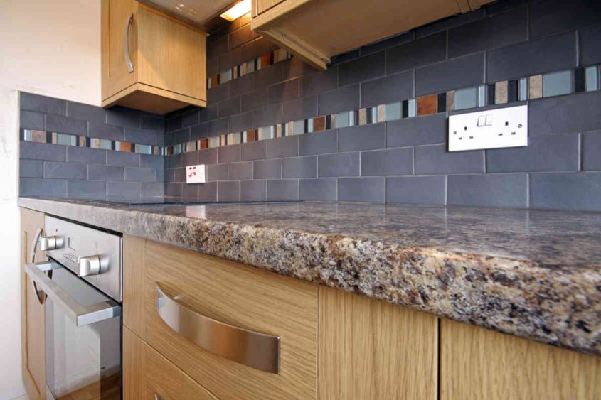 colored kitchen tiles