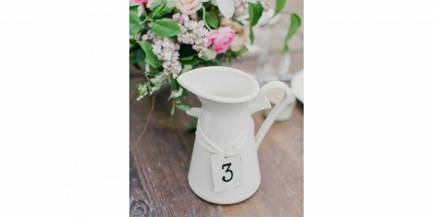 Flower milk jug