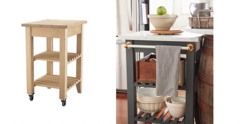 elegant trolley for kitchen