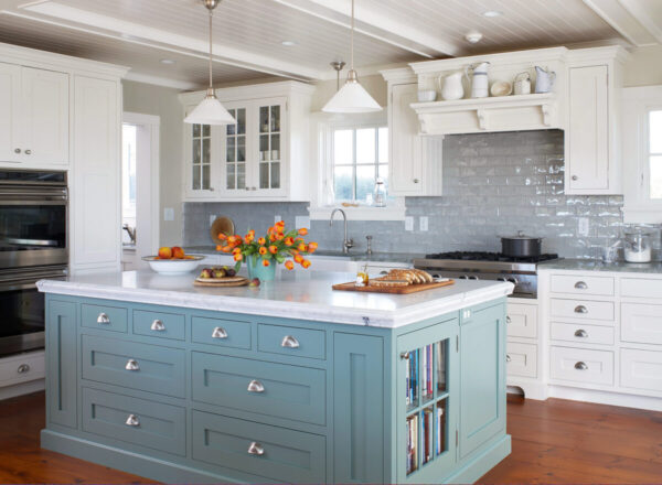 Best colors for the shabby chic style kitchen