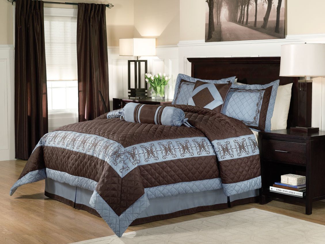 bedroom-beige-matching-brown