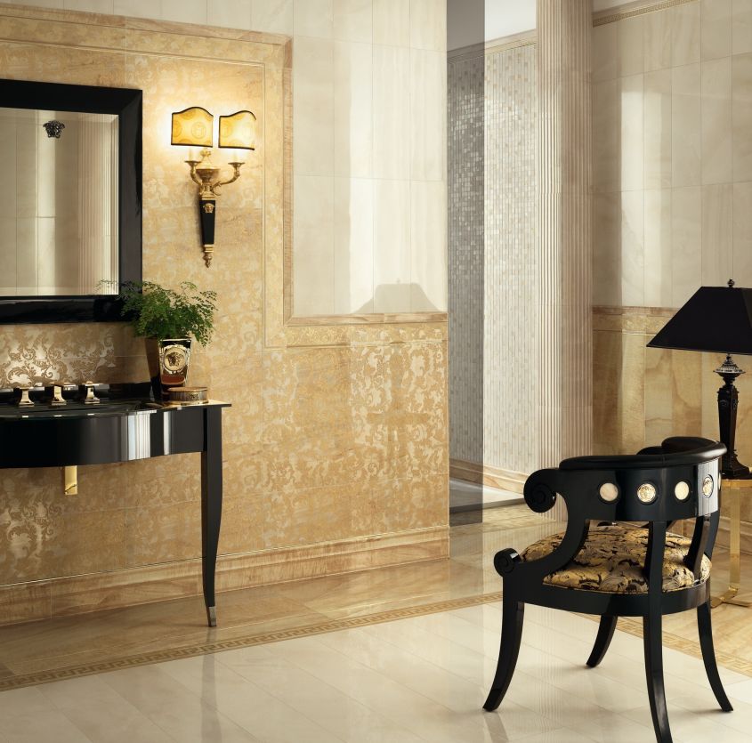 Versace furniture, textiles and bathroom accessories