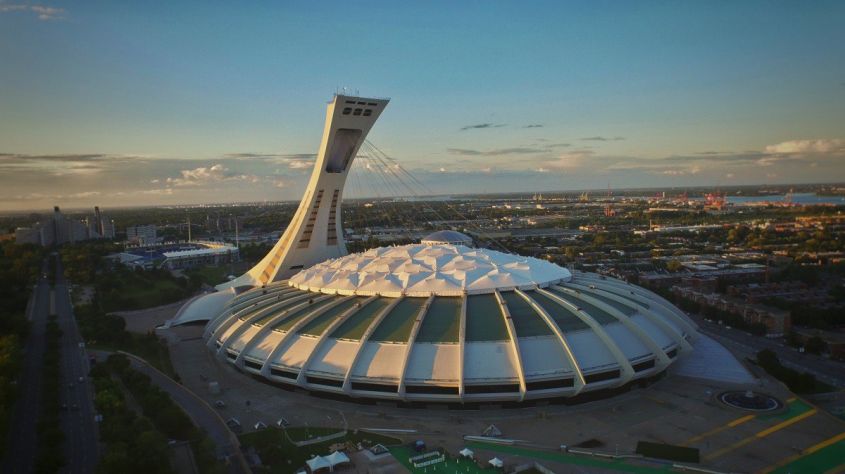 The Olympic Stadium in Canada