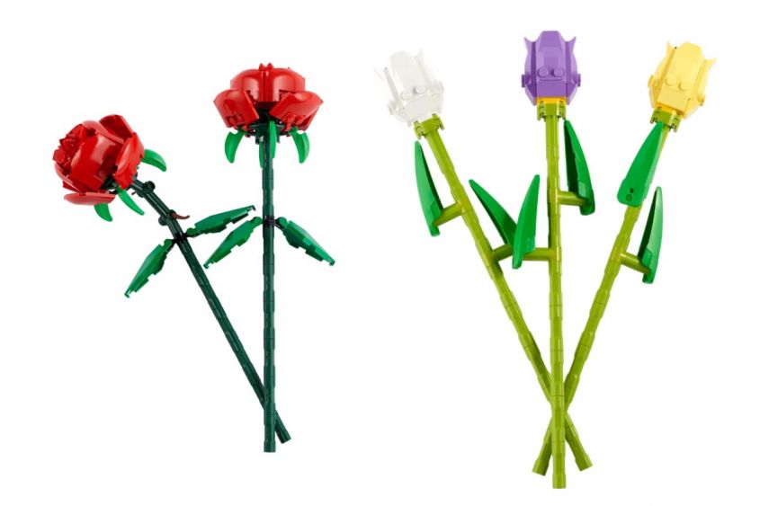 lego set roses tulips